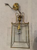 Vintage Hanglampen kooper, Ophalen, Vintage, Zo goed als nieuw, Glas