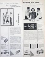 6 oude advertenties reclames Perutz films 1957 - foto, Verzamelen, Fotografica en Filmapparatuur, Verzenden, 1940 tot 1960, Projector
