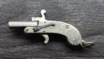Antiek MINI MINIATUUR Penvuur Pistool Pistooltje Hert Konijn, Ophalen of Verzenden