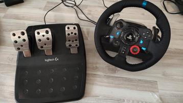 Logitech G29 Racestuur + Pedalen beschikbaar voor biedingen