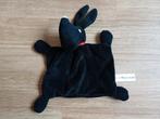 Takkie knuffeldoekje fiep westendorp zwart hond hondje, Ophalen of Verzenden, Zo goed als nieuw, Hond