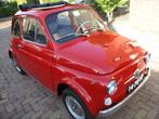 fiat 500 F   1970, Auto's, Achterwielaandrijving, Zwart, Handgeschakeld, Particulier
