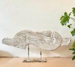 Houten Element India op sokkel, Antiek en Kunst, Curiosa en Brocante, Ophalen