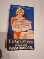 De Gruyter's Waschmiddel jaren 50 in zeer goede staat, Verzamelen, Merken en Reclamevoorwerpen, Ophalen of Verzenden, Nieuw, Verpakking