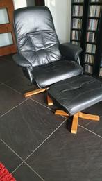 Lees/relax stoel met bijbehorend los bankje, Ophalen, Minder dan 75 cm, 50 tot 75 cm, Gebruikt