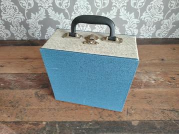 Single Opberg Koffertje: 45 RPM/ 7" Vinyl/ jaren 60/ vintage beschikbaar voor biedingen