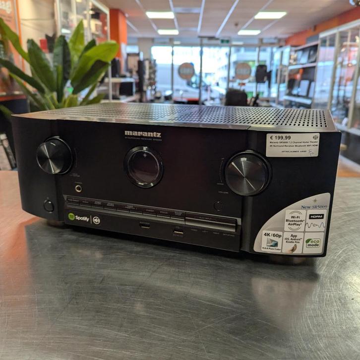 Marantz SR5009 7.2 Channel Home Theater 4K Surround Receiver, Audio, Tv en Foto, Versterkers en Receivers, Zo goed als nieuw