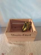 Houten fruitkrat "Thuis-Fruit", Gebruikt, Minder dan 35 cm, Minder dan 50 cm, Ophalen of Verzenden