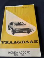 Honda Accord Vraagbaak 1978-1983, Ophalen of Verzenden, Gelezen, Honda, P.H. Olving