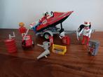 5 sets/partij retro playmobil paarden, speedboot, minilader, Ophalen, Zo goed als nieuw, Complete set