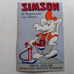 Oude sticker.  SIMSON Bandenplakers., Ophalen of Verzenden, Zo goed als nieuw, Overige typen