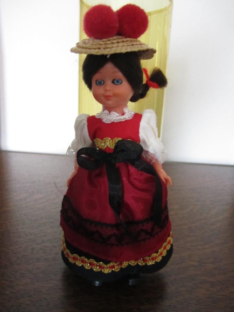 klederdrachtpop Schwarzwald 17 cm Schneider Trachten, Ophalen of Verzenden, Zo goed als nieuw, Pop