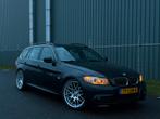 BMW 318i e91, Achterwielaandrijving, Zwart, Origineel Nederlands, Handgeschakeld