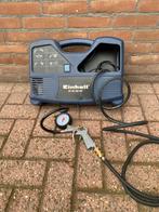 Draagbare Einhell compressor, werkt nog prima, Ophalen, Mobiel, Gebruikt, 6 tot 10 bar