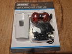 ATMORE fietsverlichtingset Sport USB, Achterlicht, Nieuw, Ophalen of Verzenden, Oplaadbaar