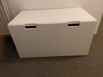 IKEA Speelgoedkist, wit, Huis en Inrichting, Woonaccessoires | Kisten, Ophalen, Gebruikt, Minder dan 50 cm