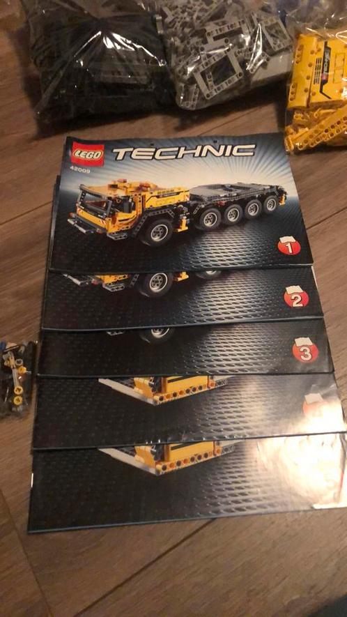 Lego Technic 42009 mobiele kraan MK2, Kinderen en Baby's, Speelgoed | Duplo en Lego, Zo goed als nieuw, Lego, Complete set, Ophalen of Verzenden