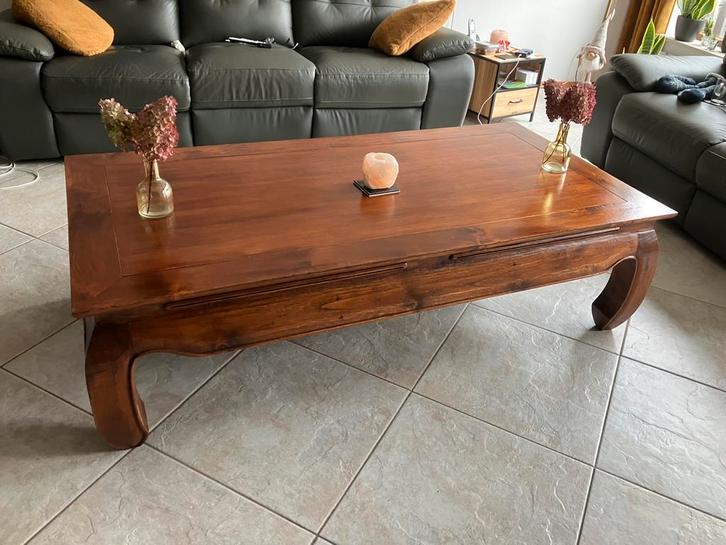Grote Opium Salontafel, Huis en Inrichting, Tafels | Salontafels, Nieuw, Minder dan 50 cm, 50 tot 100 cm, 150 tot 200 cm, Rechthoekig