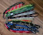 Verzameling keykoords keycords lanyards sleutelkoorden bier, Verzamelen, Biermerken, Ophalen of Verzenden