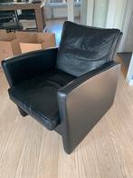 2 x leren fauteuil GRATIS, Huis en Inrichting, Fauteuils, Ophalen, Gebruikt, 75 tot 100 cm, Leer