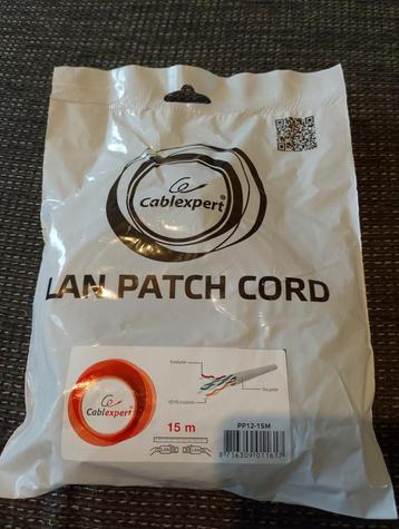 Cablexpert LAN Patch Cord 15m - Nieuw in verpakking beschikbaar voor biedingen