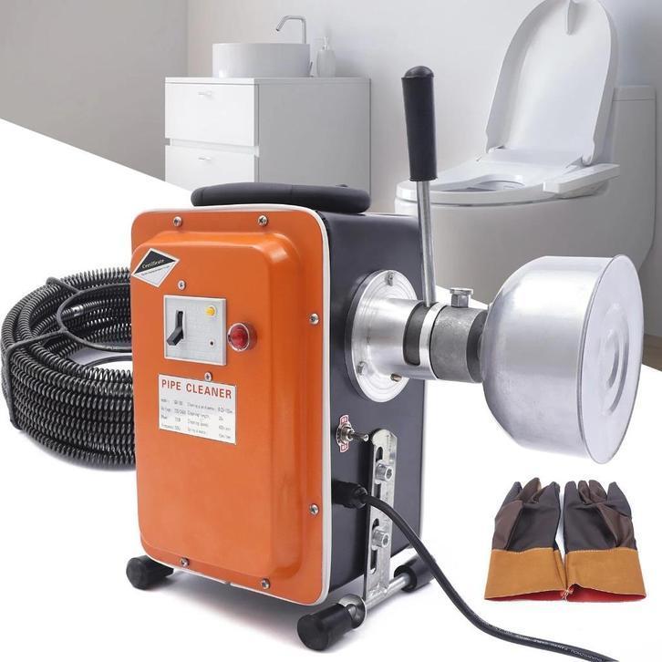 Elektrische Afvoer Reiniger- Baggermachine 750W, Doe-het-zelf en Verbouw, Reinigingsmachines, Nieuw, Verzenden