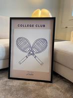 Tennis club Poster 50x70 cm let op alleen de poster, Verzenden, Rechthoekig Staand