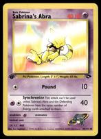 Sabrina's Abra 93/132 - Gym Challenge (1st edition), Verzenden, Gebruikt, Losse kaart