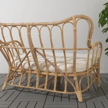Rotan Bankje - Zo Goed Als Nieuw! beschikbaar voor biedingen