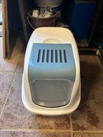 Savic Kattenbak Nestor XXL, Blauw/ Wit (2 beschikbaar), Ophalen, Gebruikt, Gesloten