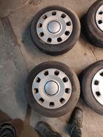 Winterbanden set voor Fiat 500, Auto diversen, Wieldoppen, Ophalen