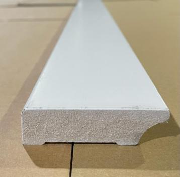 Plint witgelakt MDF - TIJDELIJKE ACTIEPRIJS - OP=OP beschikbaar voor biedingen