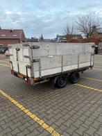 Dubbelasser kiep aanhanger, Auto diversen, Aanhangers en Bagagewagens, Ophalen, Zo goed als nieuw