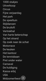 Jan van Haasteren puzzels 1000 stukjes, Ophalen, 500 t/m 1500 stukjes, Zo goed als nieuw, Legpuzzel