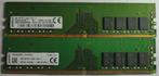 16GB DDR4 2x 8GB PC4-2666MHz Kingston Desktop 2419 1618, Gebruikt, Verzenden, Desktop, 16 GB