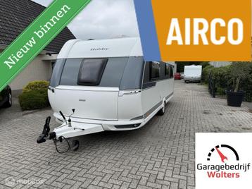 Hobby 560 UL airco tent autom.mover.lange koelkast beschikbaar voor biedingen