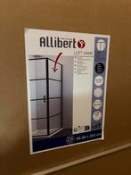 Allibert Douchewand Zwart 90x200 cm, Ophalen, Nieuw, Met douche