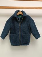 Fijne blauwe jas United Colors of Benetton 98, Gebruikt, United Colors of Benetton, Meisje, Ophalen of Verzenden