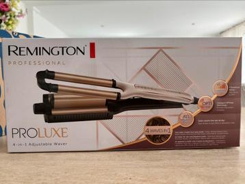 Remington Proluxe Wafeltang -4-in-1 Krul Tang Beachy Waves beschikbaar voor biedingen