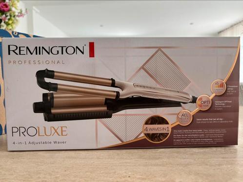 Remington Proluxe Wafeltang -4-in-1 Krul Tang Beachy Waves, Sieraden, Tassen en Uiterlijk, Uiterlijk | Haarverzorging, Zo goed als nieuw