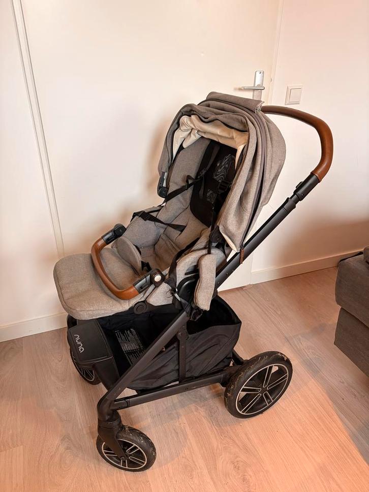 Nuna Mixx Next, Kinderen en Baby's, Kinderwagens en Combinaties, Gebruikt, Combiwagen, Overige merken, Duowagen, Met reiswieg