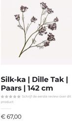 Silk-ka Dille takken 11 bloemen p/tak, 130 cm lang, Ophalen of Verzenden, Zo goed als nieuw