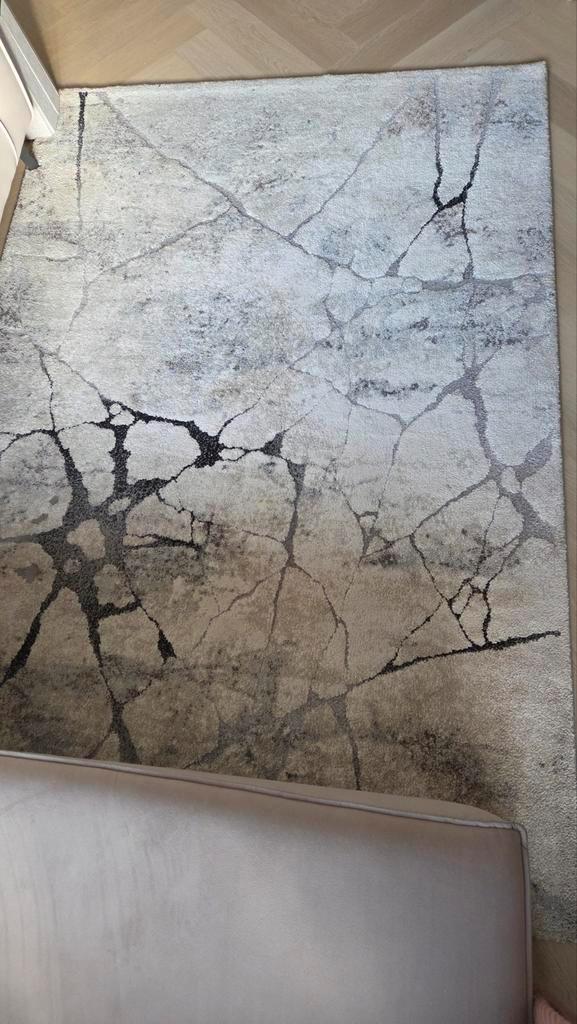 Kwantum Impact Grijs Vloerkleed 160x230 cm, Huis en Inrichting, Stoffering | Tapijten en Kleden, 150 tot 200 cm, 200 cm of meer