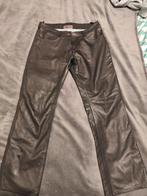Leren dames motor broek maat 44/46, Verzenden, Tweedehands, Dames, Broek | leer