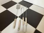 Set om te barbecueën BBQ-set - schep, vork en (vlees-) tang, Ophalen of Verzenden, Zo goed als nieuw