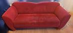 Rode bank 2,5 persoons, Ophalen, Gebruikt, 150 tot 200 cm, Tweepersoons