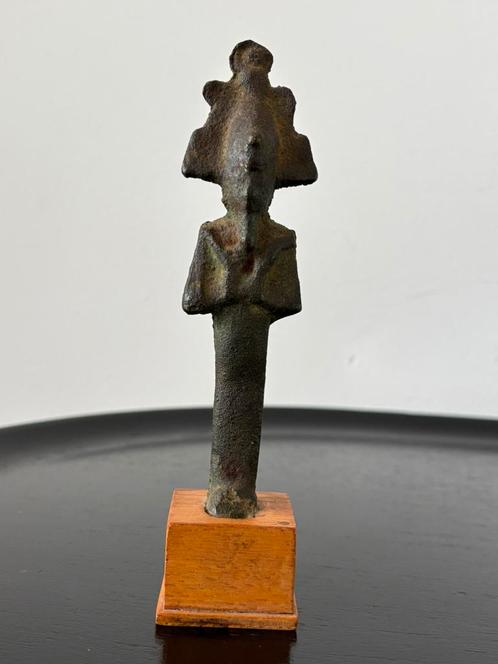 Egyptisch bronzen beeldje Osiris ushabti, Antiek en Kunst, Kunst | Niet-Westerse kunst, Ophalen of Verzenden