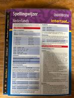 Spellingswijzer Nederlands Drieluik - Intertaal, Ophalen of Verzenden, Zo goed als nieuw, Overige uitgevers, Nederlands
