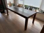 Hard houten tafel, Huis en Inrichting, Ophalen, Gebruikt, 50 tot 100 cm, Vijf personen of meer