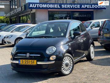 Fiat 500 1.2 Lounge*AIIRCO*GLAZEN DAK*AUX*LM.VELGEN*MF STUUR beschikbaar voor biedingen